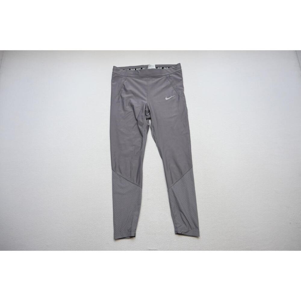 Nike Running Leggings Athletic Compression Performance Pants‎ Womens Sz Large